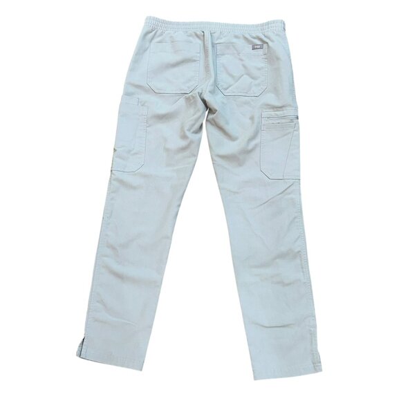 FIGS Yola High Waisted Skinny Scrub Pants Light Grey XS/P Healthcare Medical - Picture 3 of 7